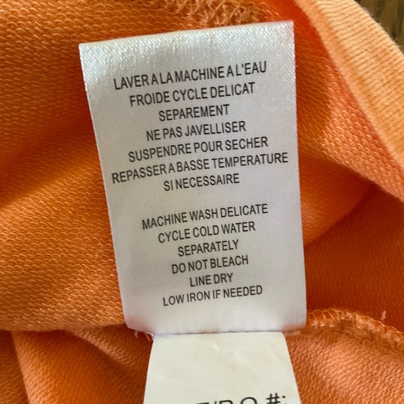 NWT Tribal Jeans Apricot Full Front Zip Hoodie, Women’s Sz P/S - Picture 9 of 10